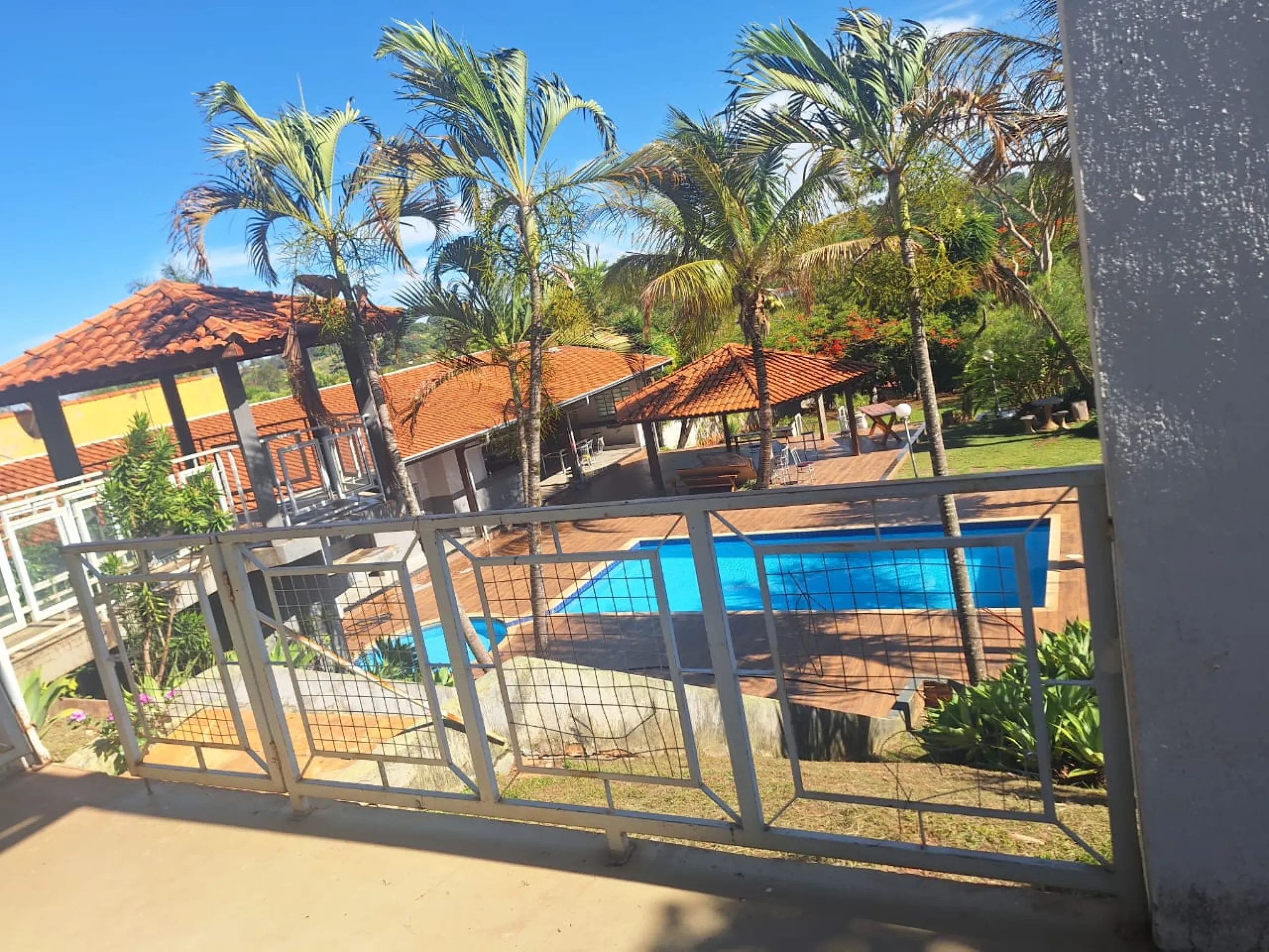 Área da Piscina
